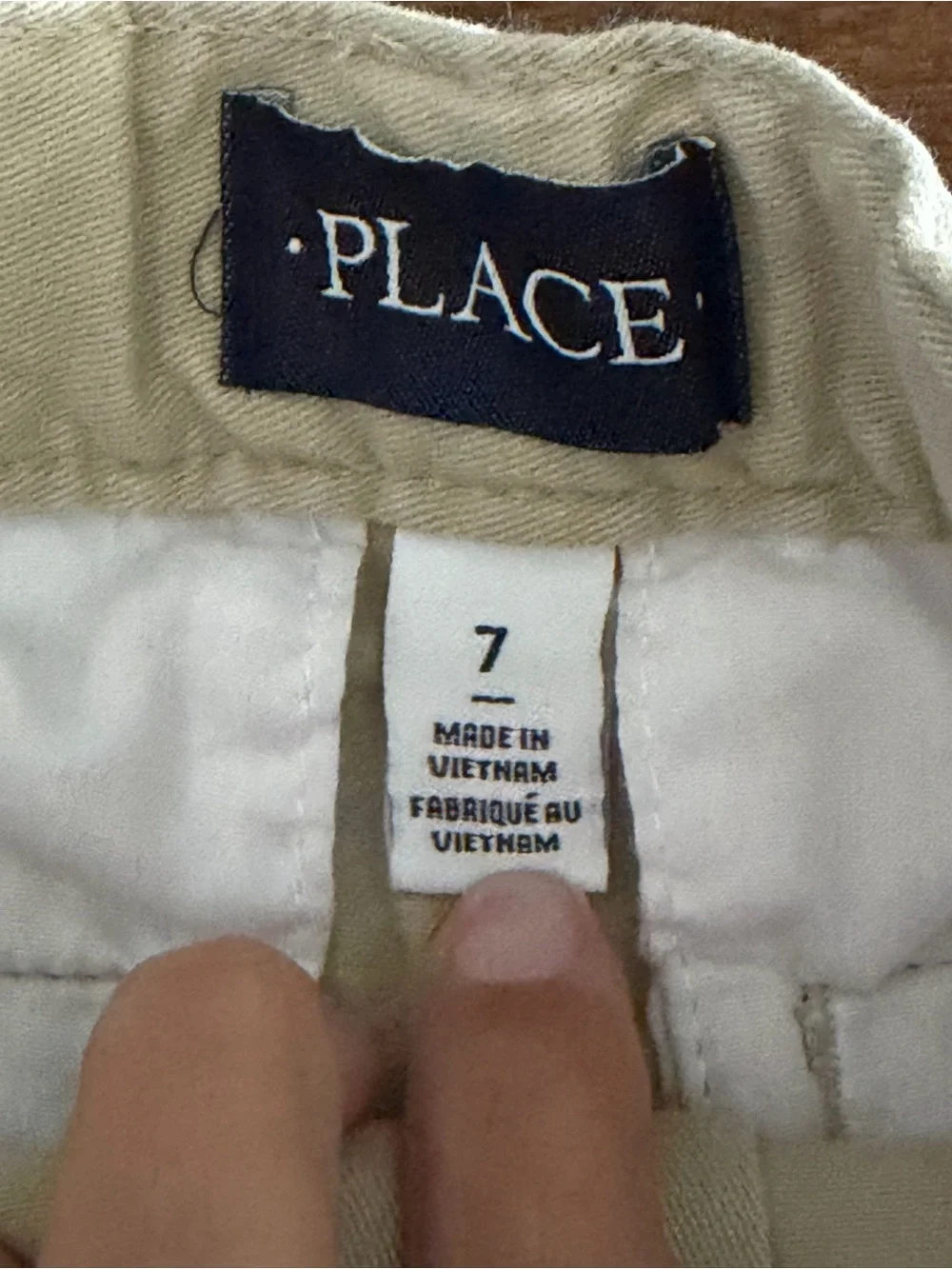 The Children's Place Light Khaki Shorts
